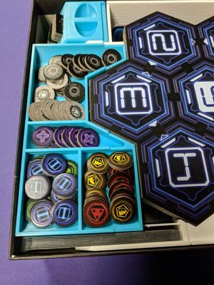 Renegade Boardgame Box Inserts - Remixed for Sleeved Cards