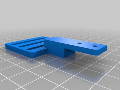 Z EndStop Adjustable Microswitch mount for HyperCube