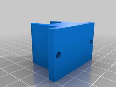 Base Rodamiento lineal 8mm