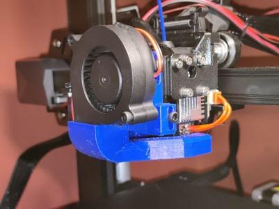 Ender 3 S1 - 5015 Fan Duct
