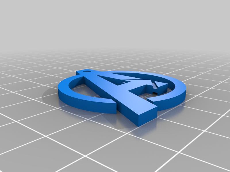 Avengers keychain