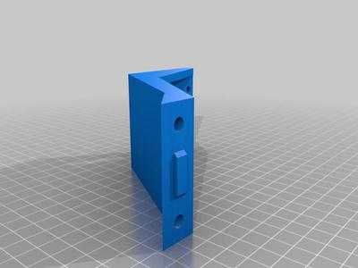 Kossel top extruder holder