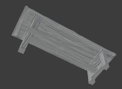 Rough Hewn table