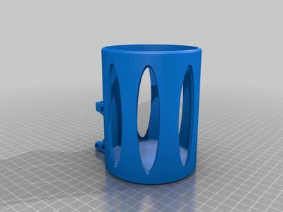 Cup Holder with Bar Attachment