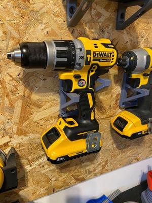 Dewalt drill holder
