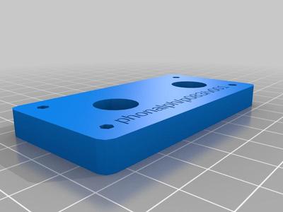 pi zero wall mount