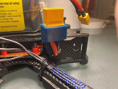 XT60 Connector mount/holder - ImpulseRC Apex HD
