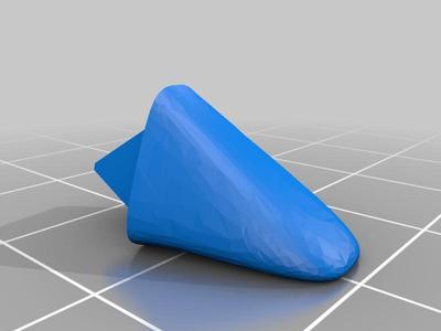 Lego compatible goose beak for #3906053
