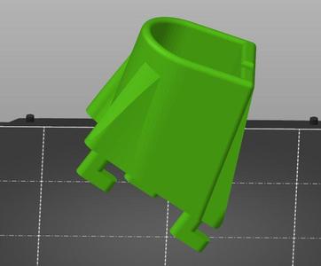 SKADIS pegboard Ryobi One+ battery holder