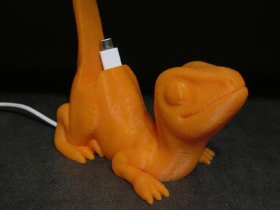 Velociraptor Phone Stand (Easy print no support)