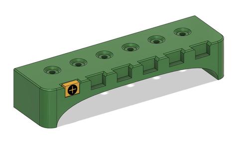 Screwdriver holder (wall mounted)