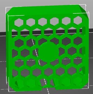 Honeycomb stepper cover