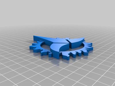 New 3D model for the Klingon Ring of Fire Fleet Logo