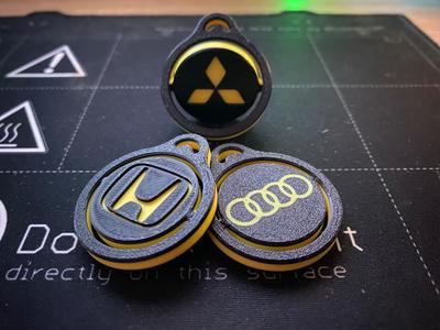 Car Logo Keychain