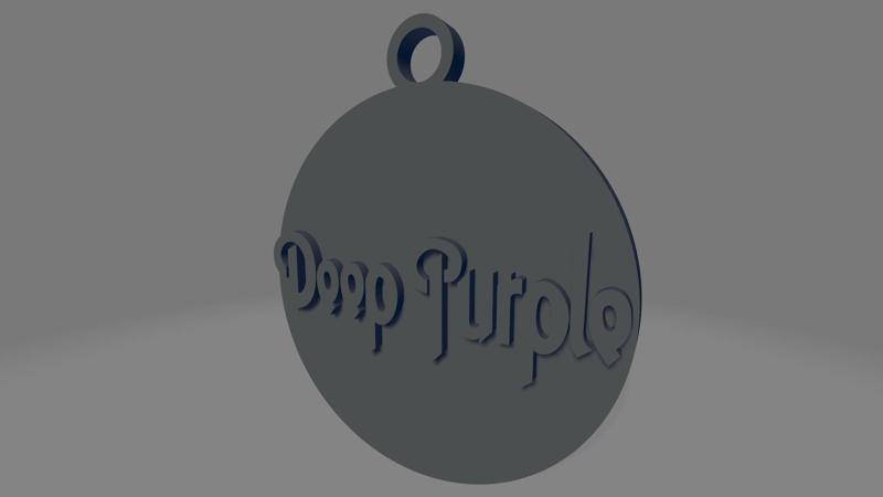 Deep Purple keychain