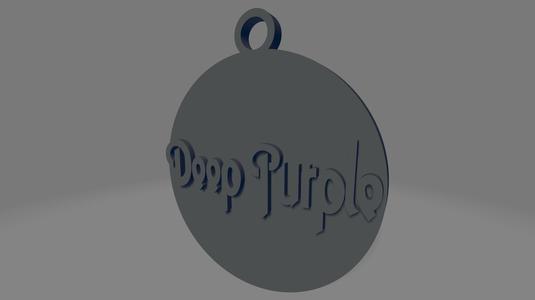 Deep Purple keychain