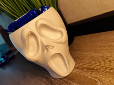 Ghostface Candy Bowl/Planter- Halloween Decoration