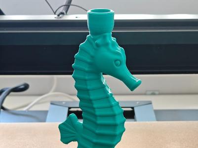 Seahorse Candle Holder – Marine Elegance in 3D