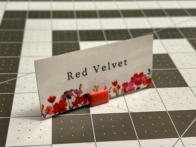 Tiny Sign/Business Card Display Stand