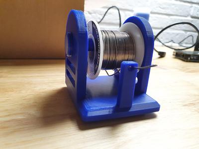 Compact Solder Wire Holder