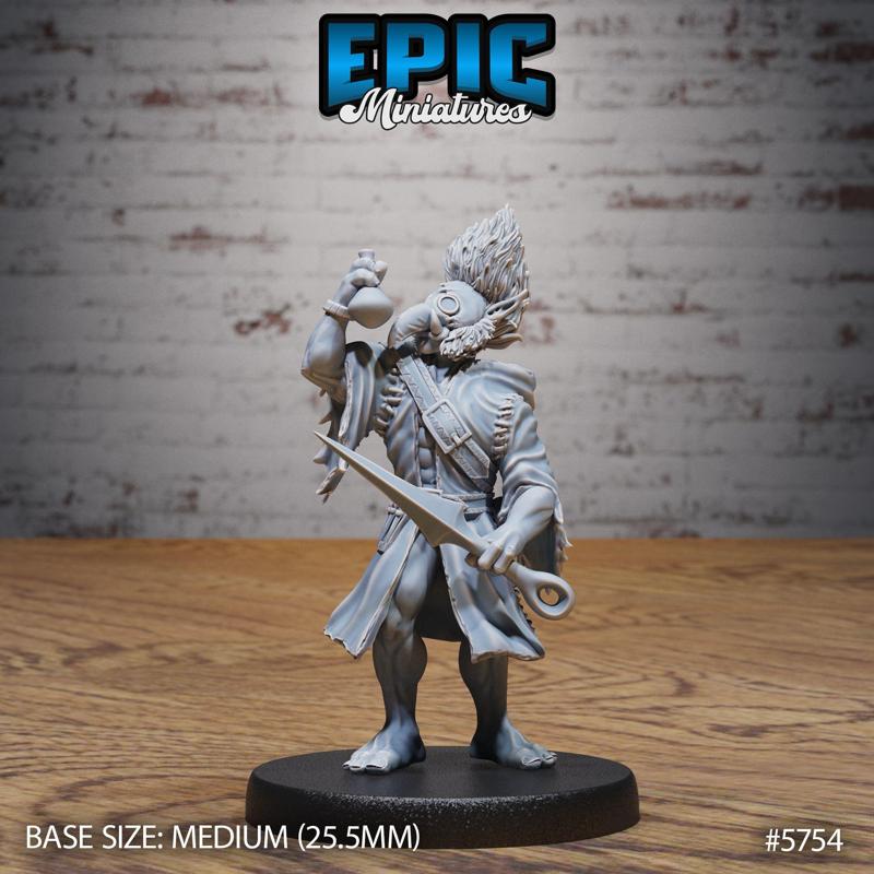 Stitch Doctor Potion / Evil Plague Doctor / Masked Medic / Pestilence Warrior / Demonic Villager / Abyss Encounter