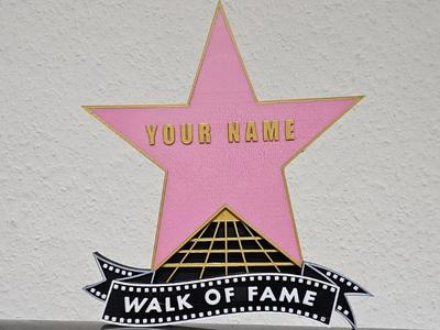 Walk of Fame with Name
