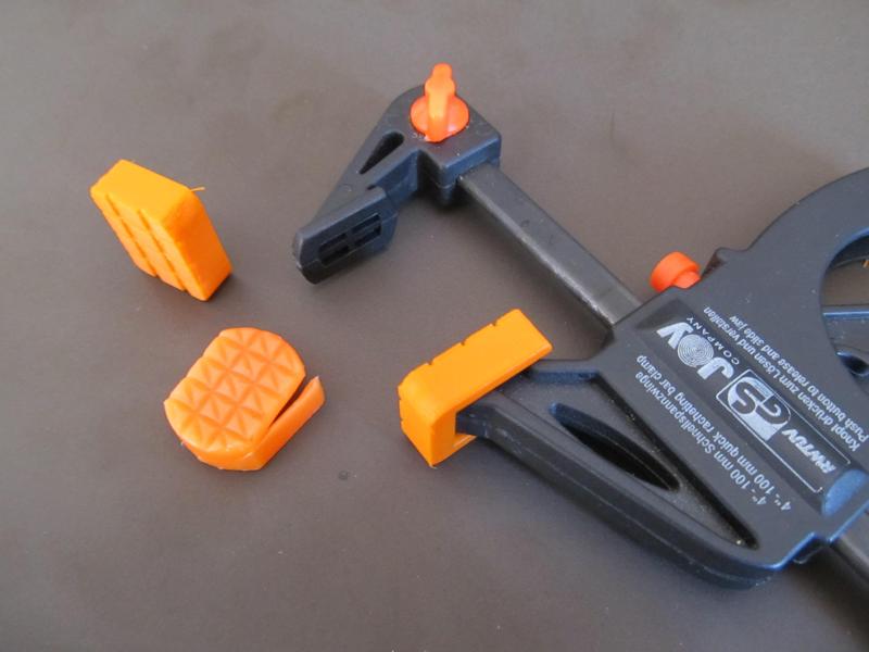 Einhandzwingen - One-hand clamp - Pad- 100mm