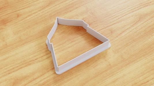 Carnival Circus Tent Cookie Cutter (Multiple Sizes Available)