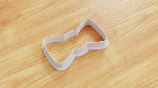 Bow Tie Cookie Cutter (Multiple Sizes Available)