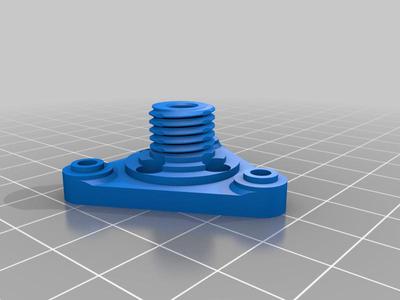 Phaetus Dragon/Rapido Adapter for Duet 3D Smart Effector - 3 arms (remix)