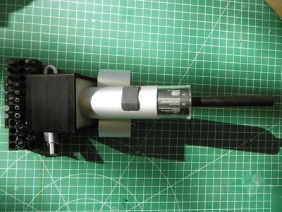 Support mural pour visseuse Wowstick / Wall bracket for Wowstick screwdriver