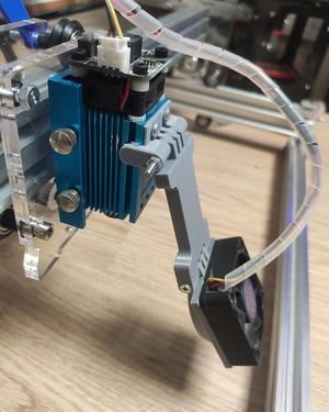 Support fan for Eleksmaker a3