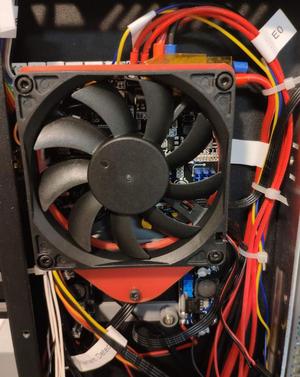 Sovol SV01 board fan and step down converter holder (Updated 80mm)