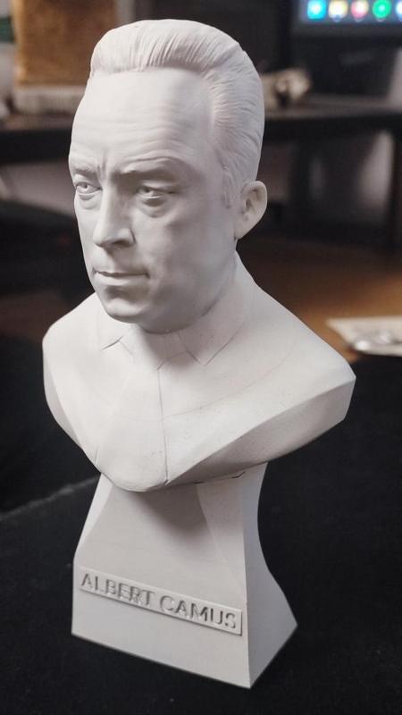 Albert Camus bust