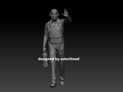 WW2 AMERICAN PILOT POSE v2