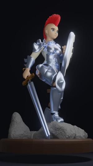 Knight Female Human
