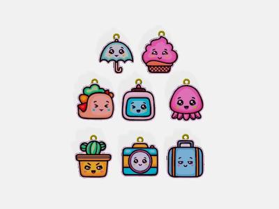 Cute KeyChains / earring // Llaveros tierno / pendientes