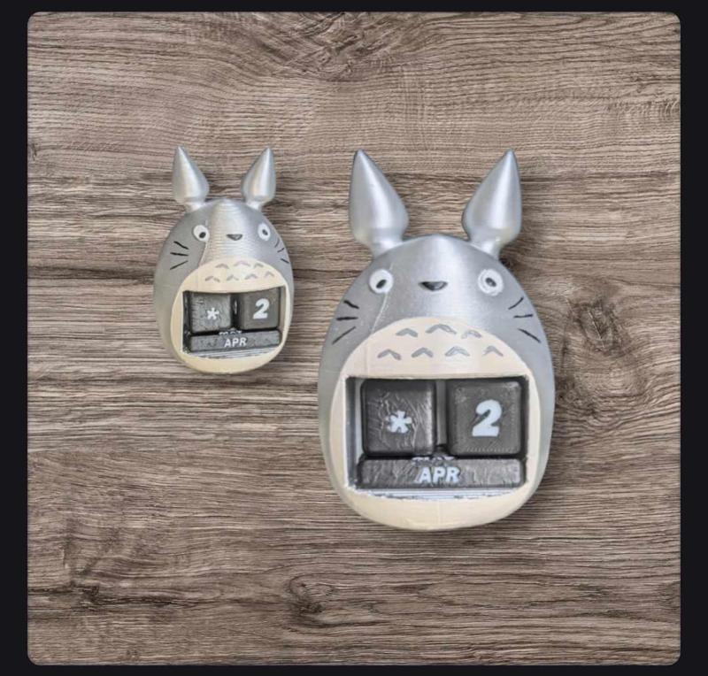 Totoro calendrar