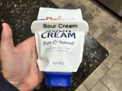 Sour Cream Tube Squeezer