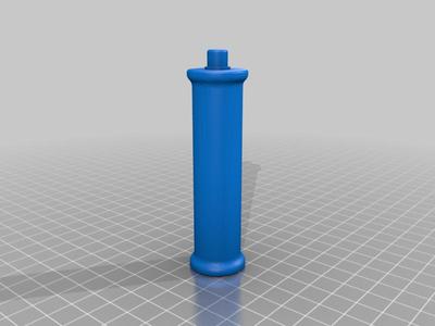 Short Filler Roller with Removable Pin
