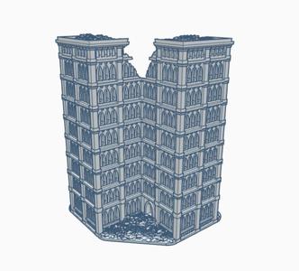 Gothic Ruined Building 83