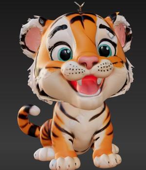 CUTE BABY TIGER