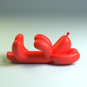 Balloon Dog Sleeping