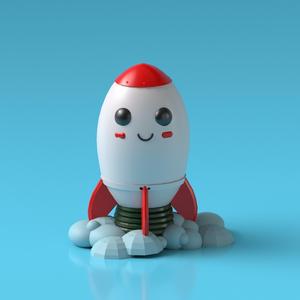 Rocket printable