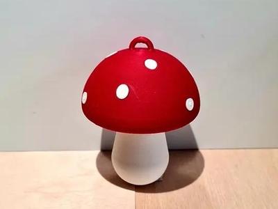 Mushroom ornament