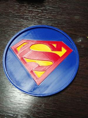 Superman Coaster (2 or 3 Colors)