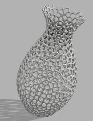 Vase decoration (Voronoi)