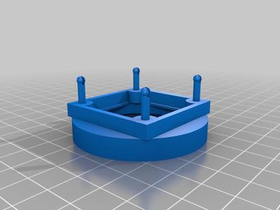 Clip Ventilator 40x40mm Adaptor to 50mm Tube