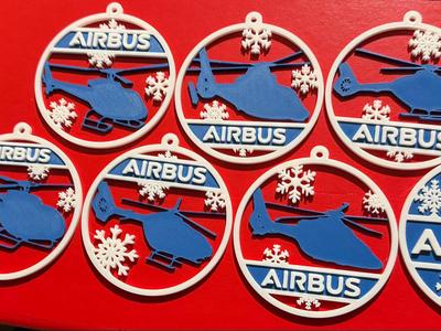 Airbus Helicopter Ornaments
