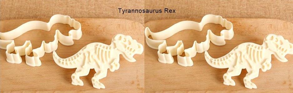 T-rex cookie cutter